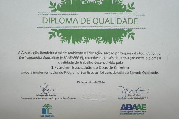 Diploma Eco-Escolas