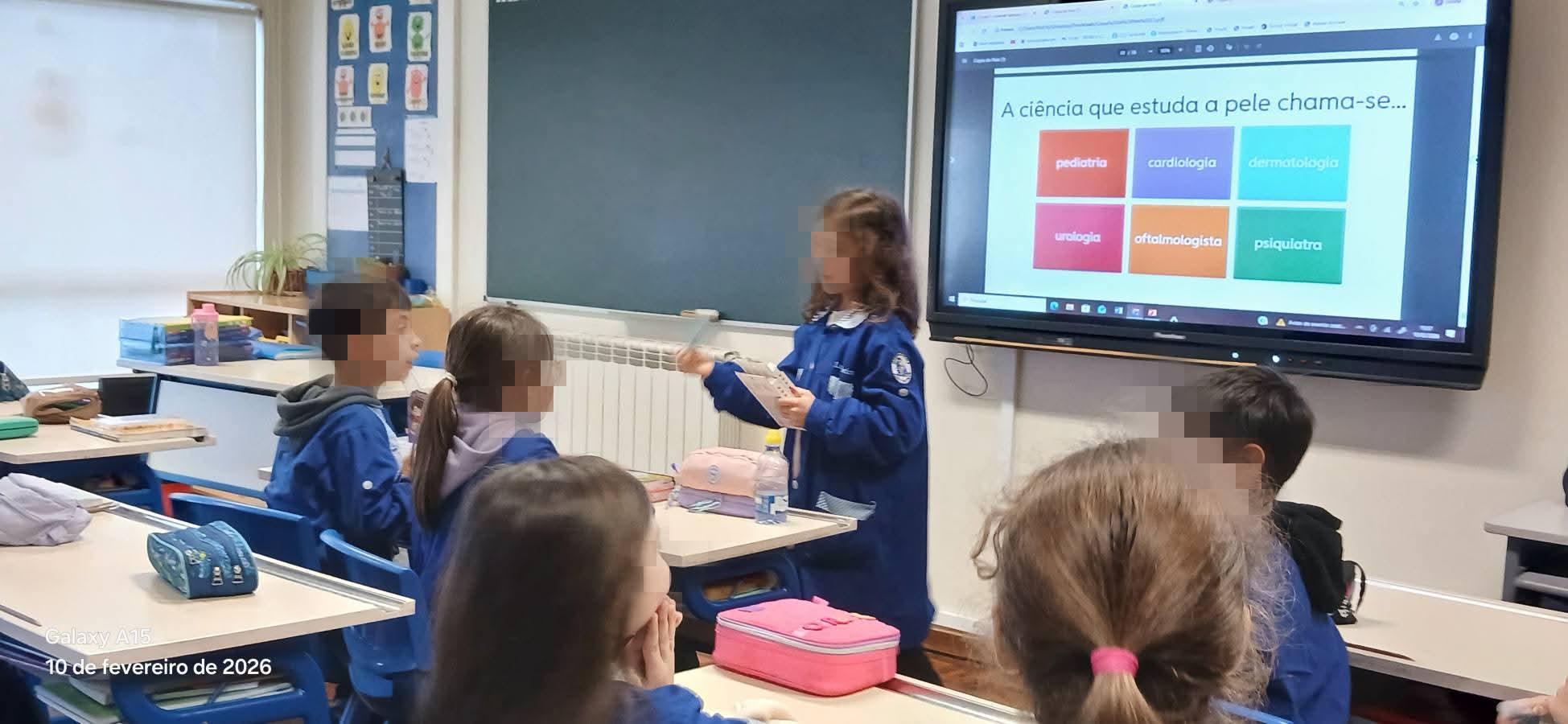 Sessão Educativa sobre os Cuidados com a Pele